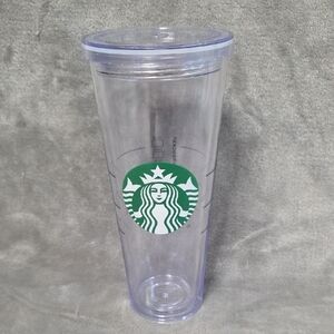 Clear Tumbler with Lid